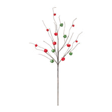 Load image into Gallery viewer, Sleigh Bell Twig Branch (Set of 6)