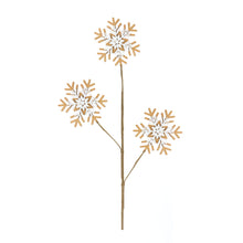 Load image into Gallery viewer, Wood Snowflake Spray (Set of 6)