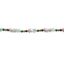 Load image into Gallery viewer, Beaded Tinsel Garland (Set of 6)