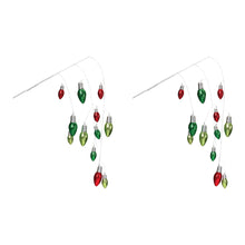 Load image into Gallery viewer, Hanging Holiday Light Spray (Set of 2)