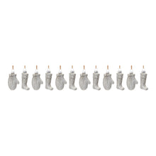 Load image into Gallery viewer, Glass Mitten and Stocking Ornament (Set of 12)