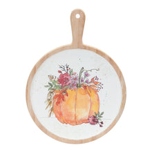 Load image into Gallery viewer, Watercolor Pumpkin Cutting Board (Set of 2)