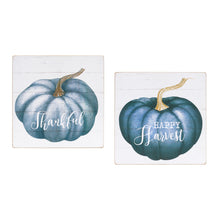 Load image into Gallery viewer, Pumpkin Sentiment Sign (Set of 4)