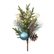 Load image into Gallery viewer, Pine Spray w/Ornament (Set of 2)