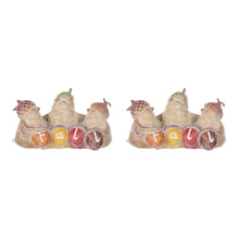 Load image into Gallery viewer, Harvest Bird with Acorn Hat Figurine (Set of 2)