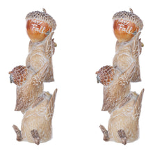 Load image into Gallery viewer, Harvest Bird Stack Figurine (Set of 2)