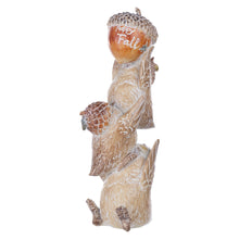 Load image into Gallery viewer, Harvest Bird Stack Figurine (Set of 2)