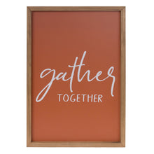 Load image into Gallery viewer, Gather and Thankful Sentiment Sign (Set of 2)