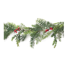 Load image into Gallery viewer, Mixed Pine Berry Garland (Set of 2)