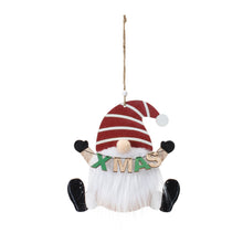 Load image into Gallery viewer, Wood Gnome Ornament (Set of 12)