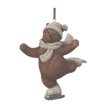 Load image into Gallery viewer, Skate and Snowboard Bear Ornament (Set of 4)