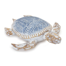 Load image into Gallery viewer, Geometric Etched Turtle 10.5"L