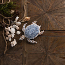Load image into Gallery viewer, Geometric Etched Turtle 10.5"L