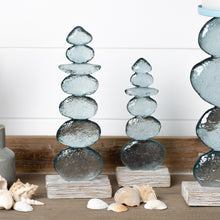 Load image into Gallery viewer, Stacking Rock Sculpture (Set of 2)