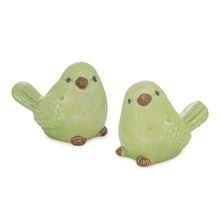 Load image into Gallery viewer, Irredescent Ceramic Bird Figurine (Set of 6)
