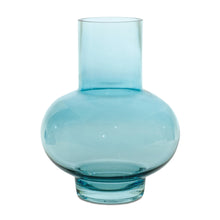 Load image into Gallery viewer, Blue Glass Vase (Set of 4)