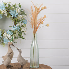 Load image into Gallery viewer, Green Glass Bottle Vase (Set of 4)