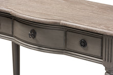 Load image into Gallery viewer, Baxton Studio Noelle French Provincial Gray Finished 1-Drawer Wood Console Table