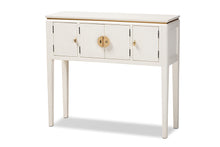 Load image into Gallery viewer, Baxton Studio Aiko Classic and Traditional Japanese-Inspired Off-White Finished 4-Door Wood Console Table