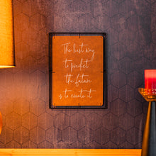 Load image into Gallery viewer, Create the Future Wall Frame (Set of 2)