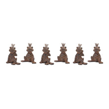 Load image into Gallery viewer, Royal Sitting Frog Figurine (Set of 6)