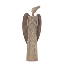 Load image into Gallery viewer, Rustic Tree Angel Statue 15"H