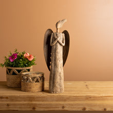 Load image into Gallery viewer, Rustic Tree Angel Statue 15"H