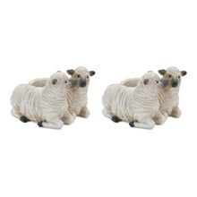 Load image into Gallery viewer, Sheep Couple Planter (Set of 2)