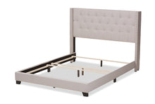 Load image into Gallery viewer, Baxton Studio Brady Modern and Contemporary Beige Fabric Upholstered Full Size Bed