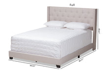 Load image into Gallery viewer, Baxton Studio Brady Modern and Contemporary Beige Fabric Upholstered King Size Bed