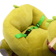 Load image into Gallery viewer, Kids Dinosaur Rocking Horse Rider Baby Stroller with Wheels