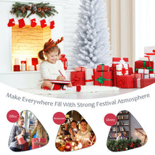 Load image into Gallery viewer, 6 Feet Unlit Artificial Slim Pencil Christmas Tree with Metal Stand