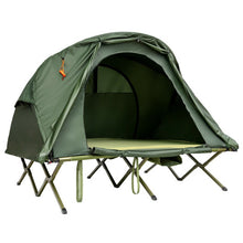 Load image into Gallery viewer, 2-Person Outdoor Camping Tent with External Cover-Green
