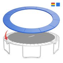 Load image into Gallery viewer, 14 Feet Waterproof and Tear-Resistant Universal Trampoline Safety Pad Spring Cover-Navy