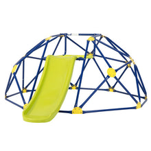 Load image into Gallery viewer, Kids Climbing Dome with Slide and Fabric Cushion for Garden Yard