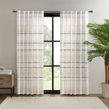 Load image into Gallery viewer, Nea Cotton Printed Window Panel With Tassel Trim And Lining II40-1184 By Olliix