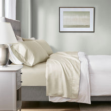 Load image into Gallery viewer, 1000 Thread Count Temperature Regulating Antimicrobial 4 Piece Sheet Set FullBR20-1883 By Olliix