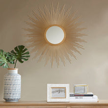 Load image into Gallery viewer, Madison Park Fiore Sunburst Mirror -Large Mp160-0181