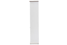 Load image into Gallery viewer, Baxton Studio Serafino Mid-Century Modern Dark Grey and Oak Finished Wood Wine Cabinet