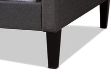 Load image into Gallery viewer, Baxton Studio Packer Modern and Contemporary Grey Fabric Upholstered Twin Size Sofa Daybed