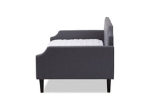Load image into Gallery viewer, Baxton Studio Walden Modern and Contemporary Grey Fabric Upholstered Twin Size Sofa Daybed