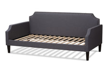 Load image into Gallery viewer, Baxton Studio Walden Modern and Contemporary Grey Fabric Upholstered Twin Size Sofa Daybed