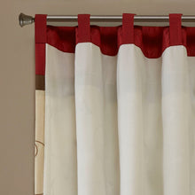 Load image into Gallery viewer, Madison Park Serene Embroidered Window Panel -50X84" MP40-1531 By Olliix