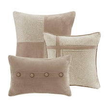 Load image into Gallery viewer, Madison Park Boone 7 Piece Faux Suede Comforter Set MP10-6435 By Olliix