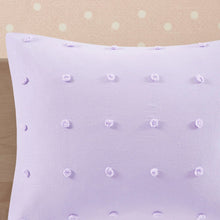 Load image into Gallery viewer, Urban Habitat Kids Callie 100% Cotton Jacquard Pom Pom 5Pcs Comforter Set - Full/Queen - Lavender UHK10-0127 By Olliix