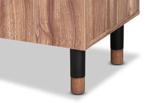 Load image into Gallery viewer, Baxton Studio Valina Modern and Contemporary 2-Door Wood Entryway Shoe Storage Cabinet