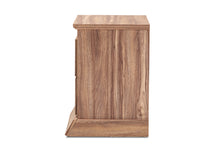 Load image into Gallery viewer, Baxton Studio Ryker Modern and Contemporary Oak Finished 2-Drawer Wood Nightstand