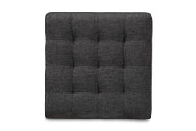 Load image into Gallery viewer, Baxton Studio Elladio Modern and Contemporary Dark Grey Fabric Upholstered Tufted Cube Ottoman Set of 2
