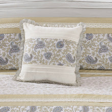 Load image into Gallery viewer, Dawn 9 Piece Cotton Percale Comforter Set - King MP10-7278 By Olliix