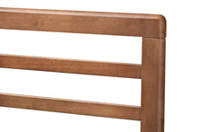 Load image into Gallery viewer, Baxton Studio Calisto Mid-Century Modern Walnut Brown Finished Wood Full Size Platform Bed
